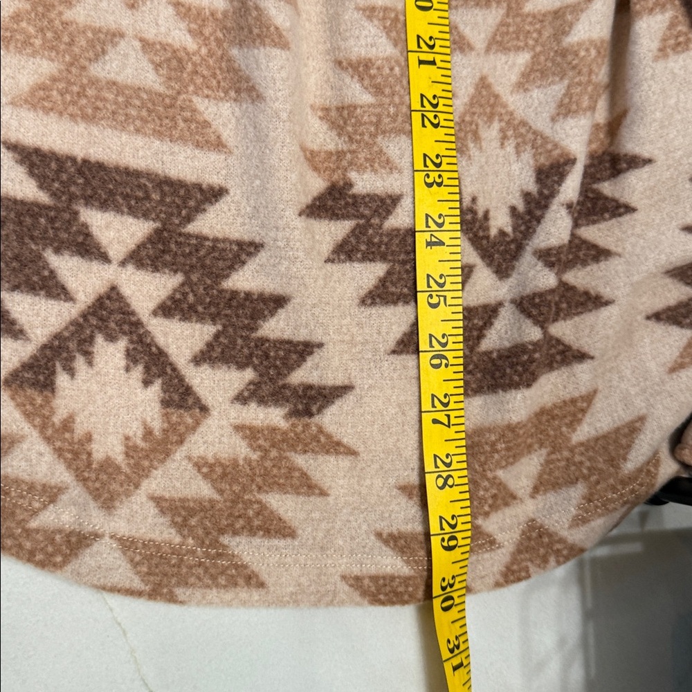 GeeGee women’s Aztec Pattern Jacket - Brown - Picture 7 of 9
